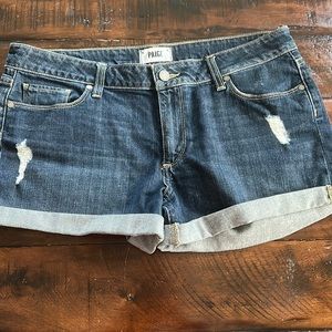 Paige size 30 Jean shorts